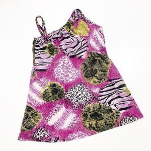 Beverly Hills Princess animal print tunic top